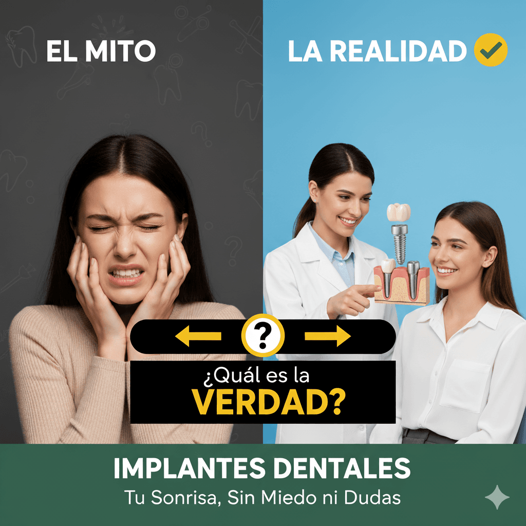 Implantes Dentales: Mitos y Verdades